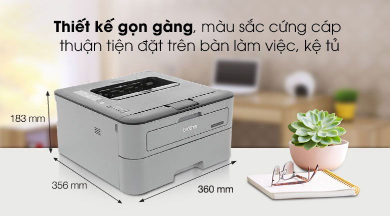 Máy in Laser đen trắng Brother HL- L2321D cao cấp, mẫu đẹp tại Hà Nội