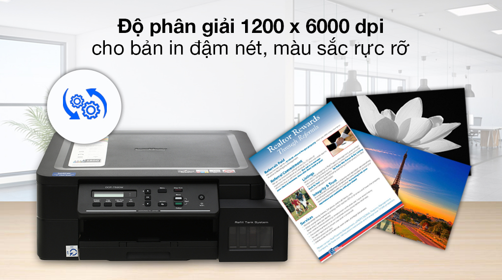 Máy in Phun màu Đa chức năng Brother DCP T520W tại Hà Nội | Chất lượng hàng đầu