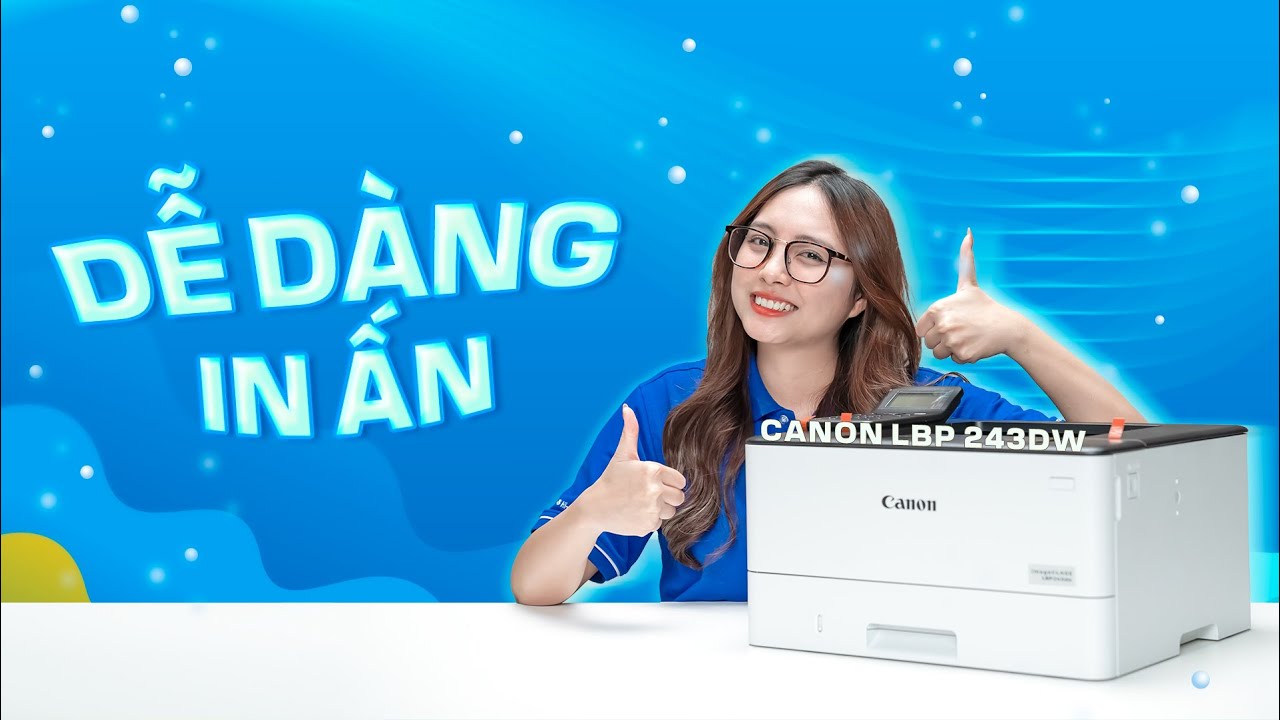 Máy in laser đen trắng Canon LBP 243DW chính hãng tại Hà Nội | Giao ngay