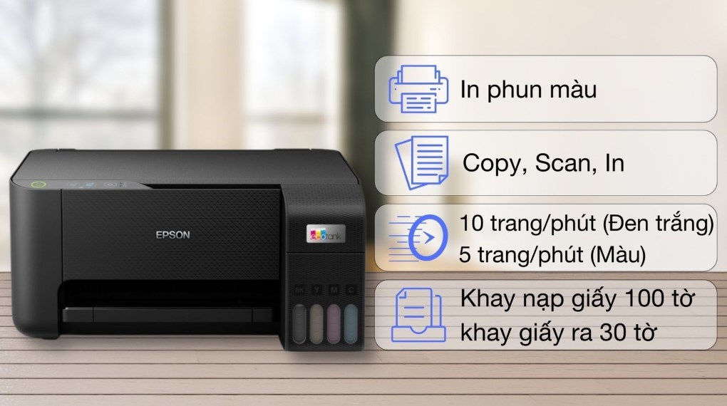 Máy in Phun màu Đa năng Epson L3210