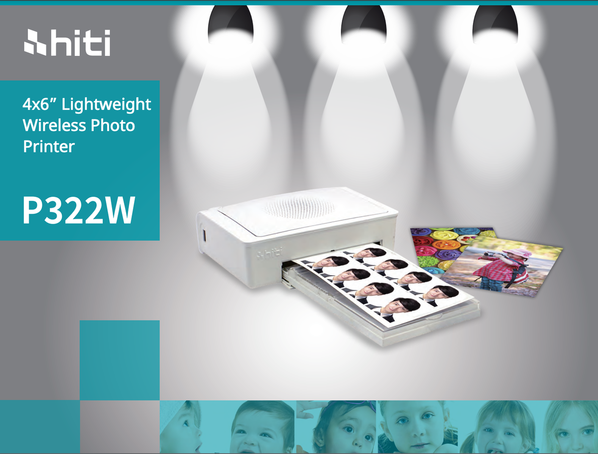 Máy in ảnh giấy nhiệt Hiti P322W