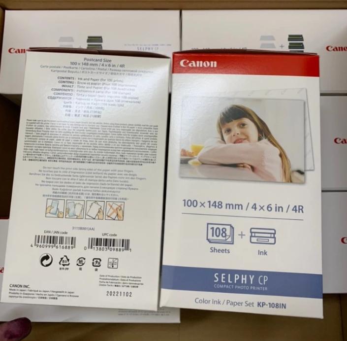 Giấy in Ảnh Thẻ Canon KP108 giá rẻ tại Ninh Bình – Hàng chính hãng, nguồn gốc minh bạch