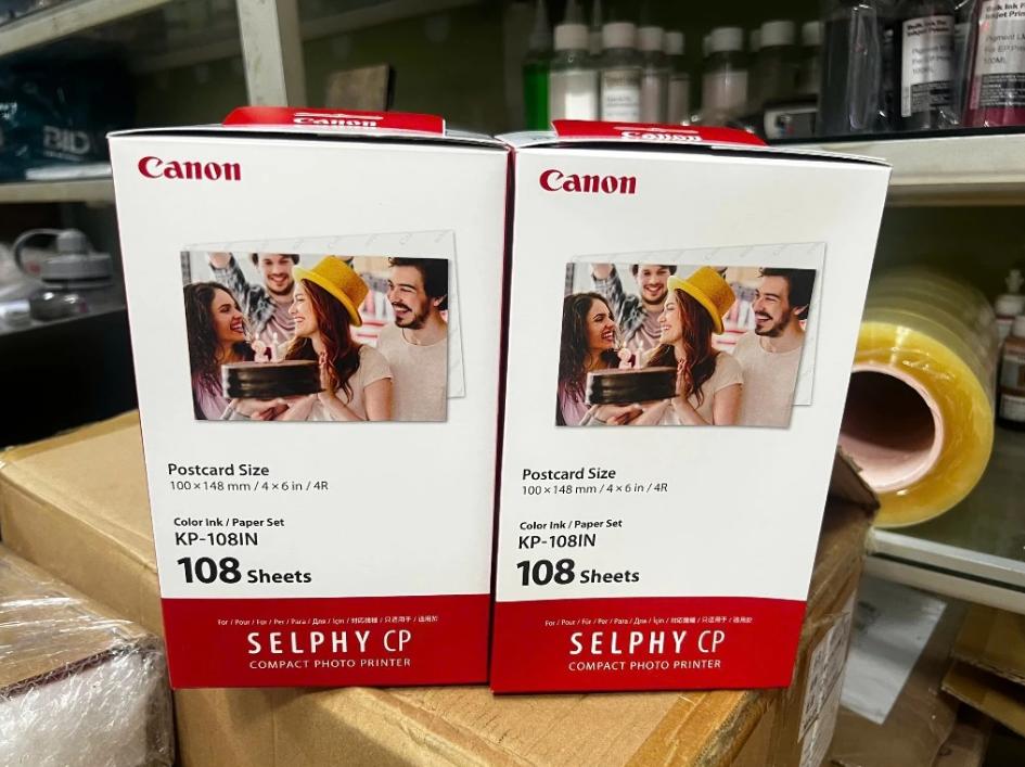 Giấy in Ảnh Thẻ Canon KP108 tại Quảng Ninh – Lựa chọn tối ưu cho máy in Selphy