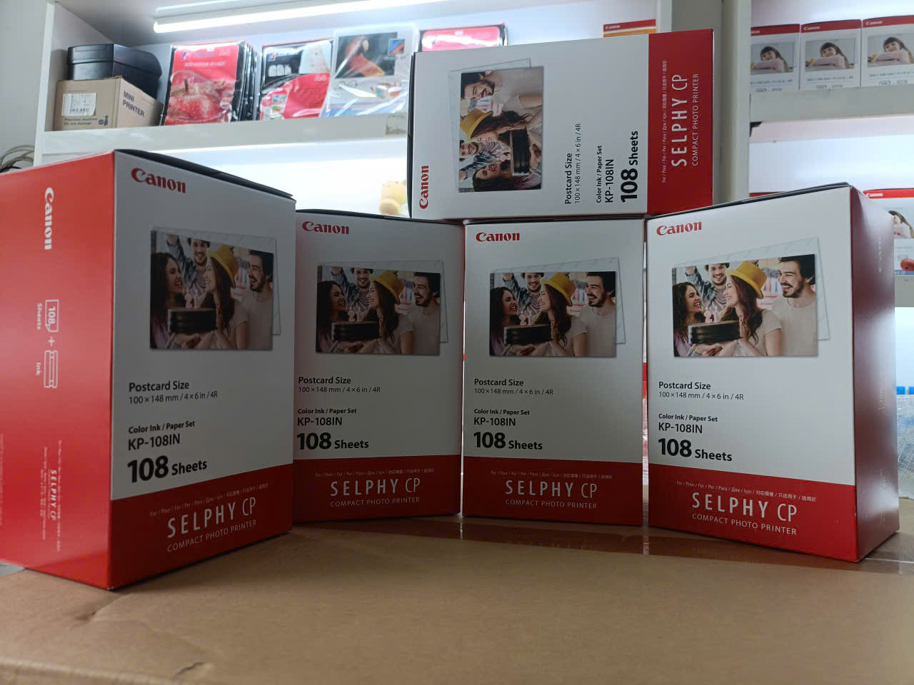 Kho cung ứng số lượng lớn giấy in Ảnh Thẻ Canon KP108 tại Hà Nội – LH 0985.90.99.33