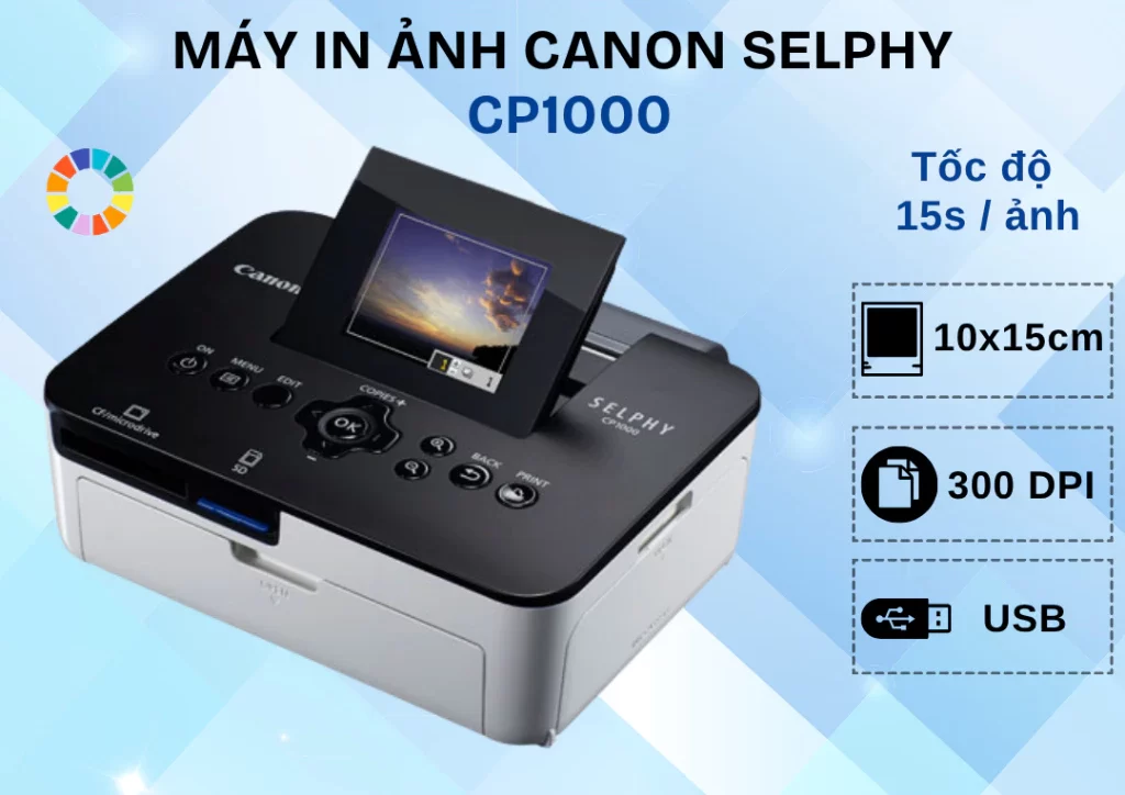 Máy Canon CP1000 tại Hai Bà Trưng – In ảnh nhanh, sắc nét