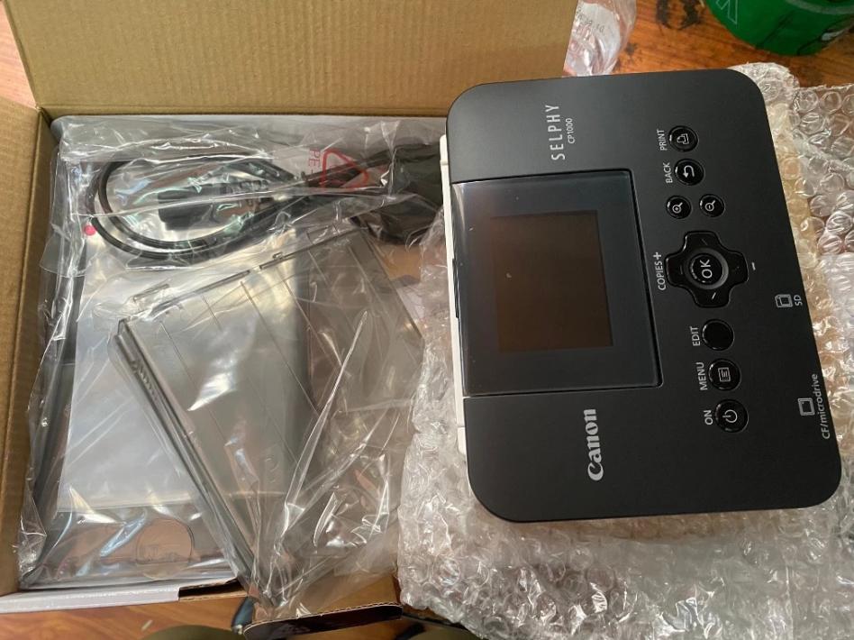 Máy in ảnh Canon CP1000 nhỏ gọn cho gia đình và studio tại Hoàng Mai
