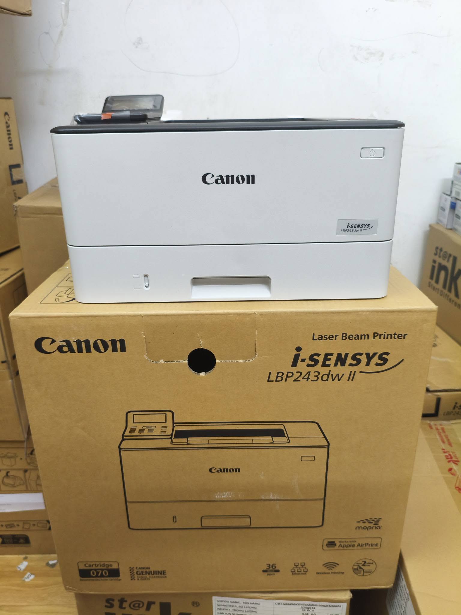 Máy Canon 243dw tại Tây Hồ, Hà Nội – Độ phân giải cao, in tự động thông minh